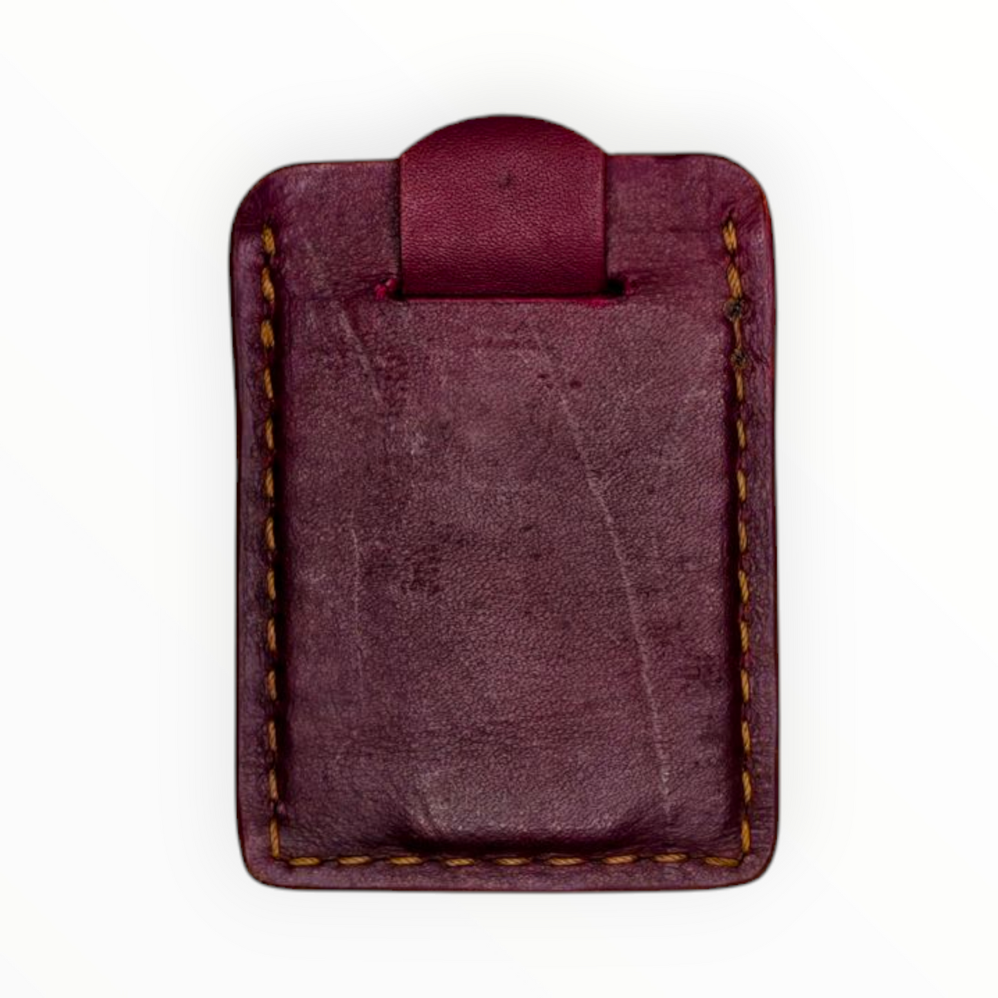 Pull Tab Leather Card Holder