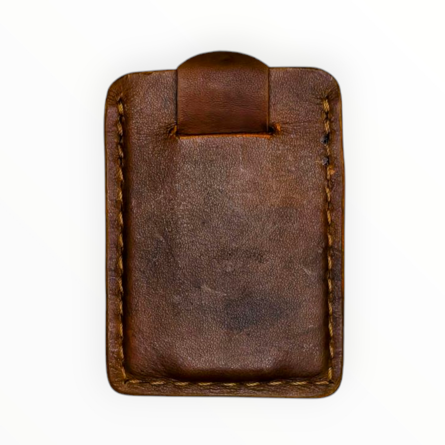 Pull Tab Leather Card Holder