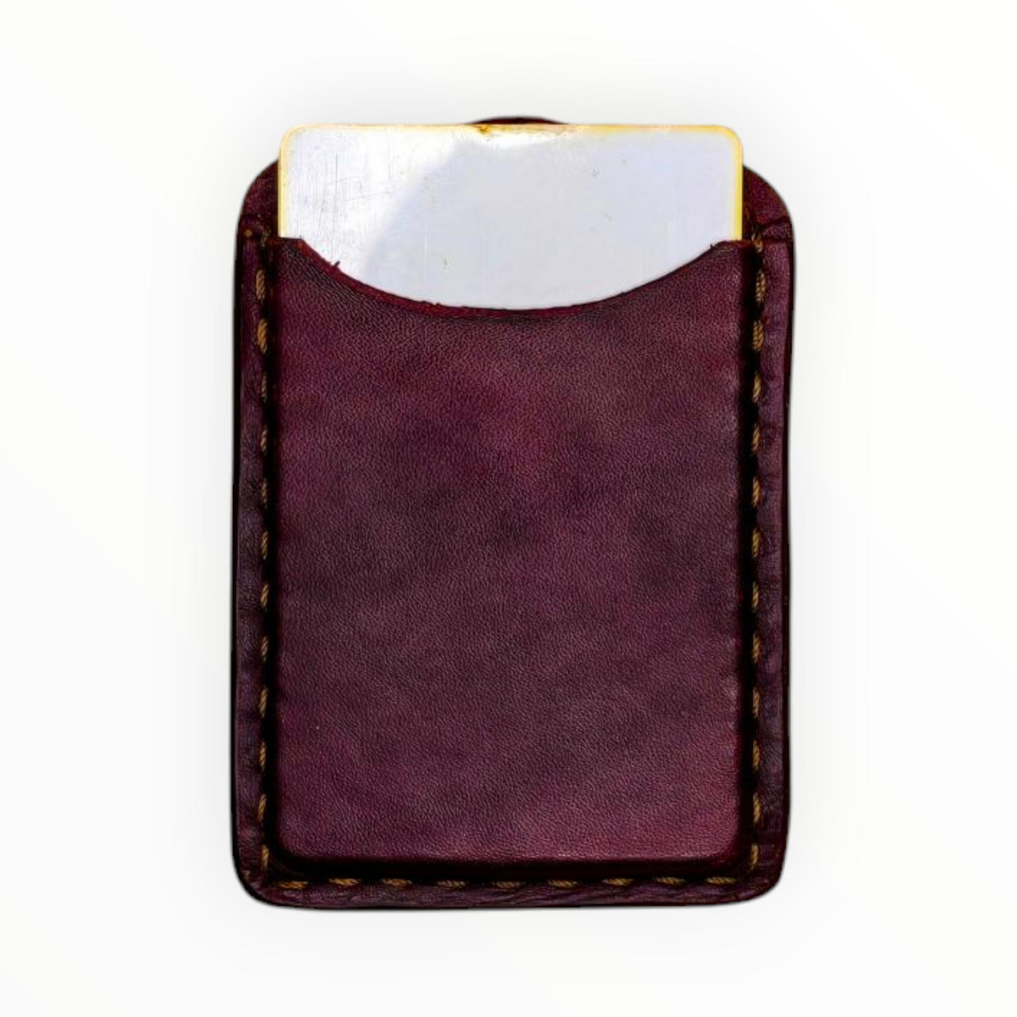 Pull Tab Leather Card Holder