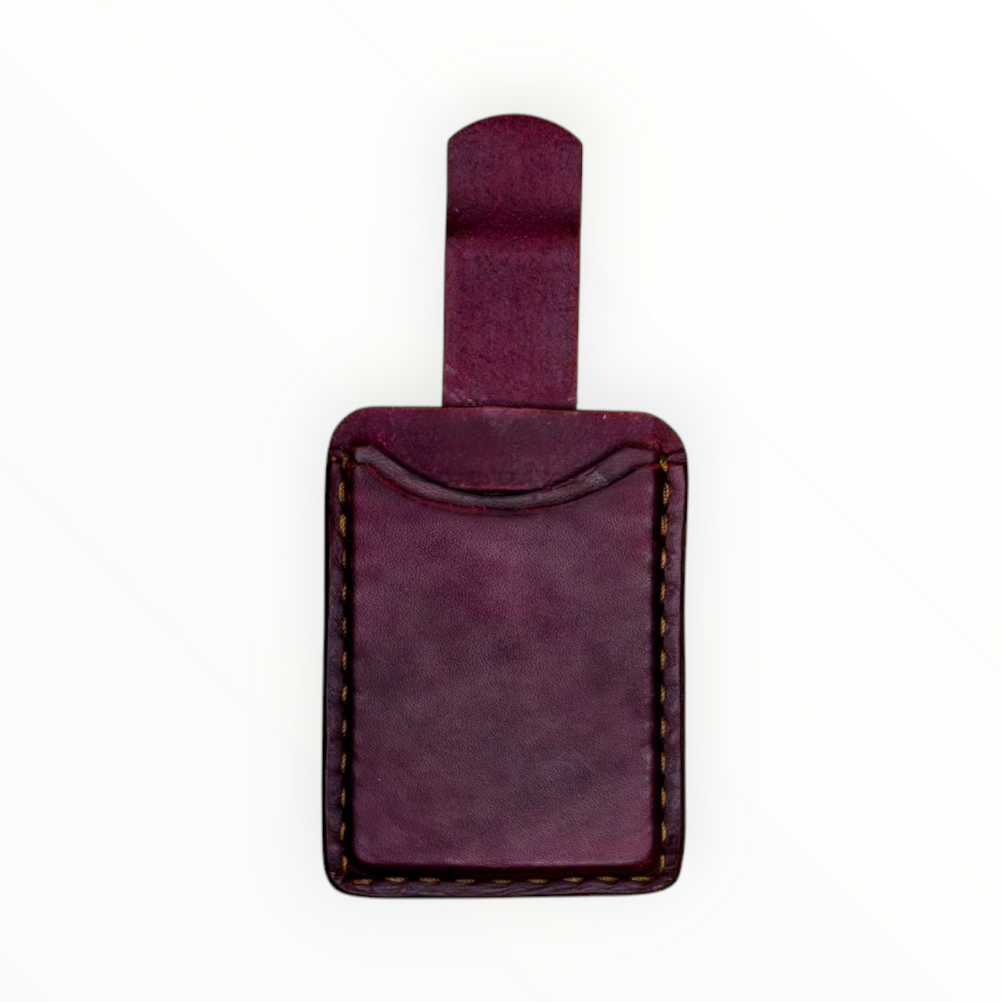 Pull Tab Leather Card Holder